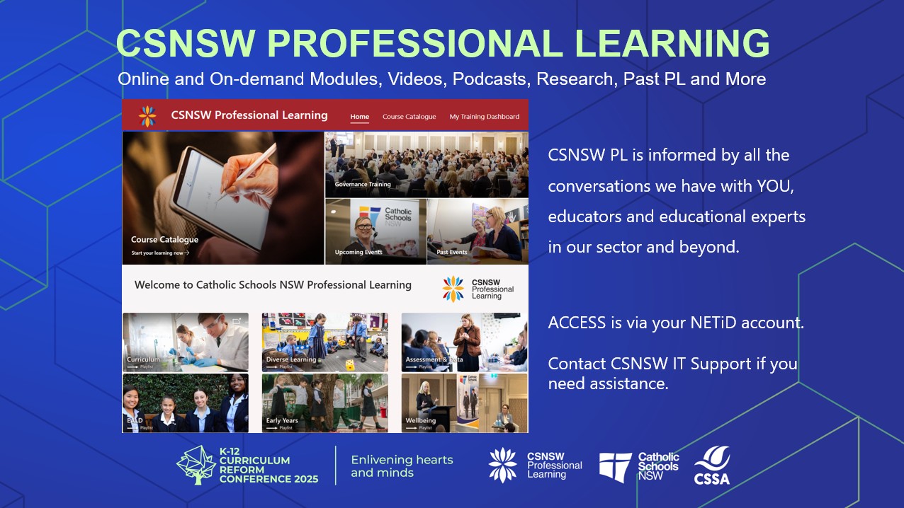 CSNSW Professional Learning Information