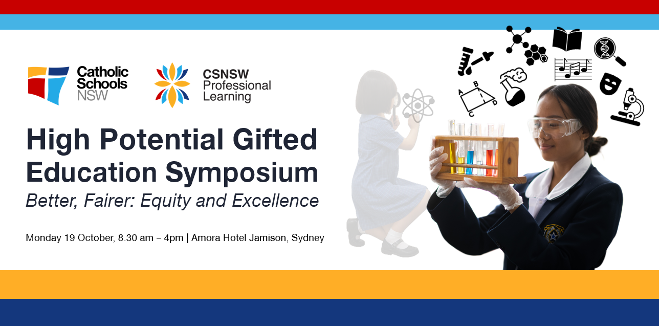 Banner with details of HPGD Symposium