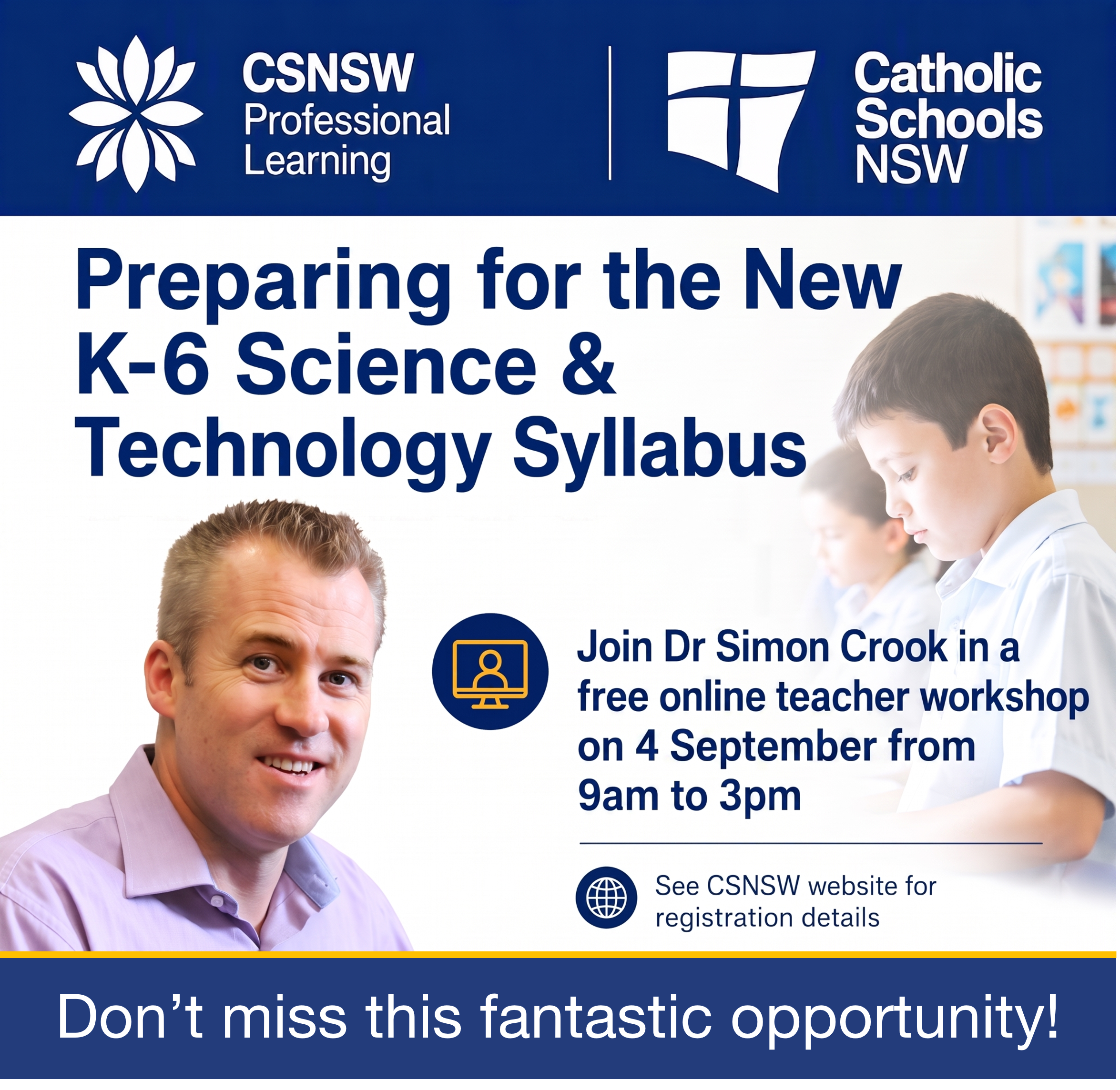 Simon Crook - k-6 syllabus training