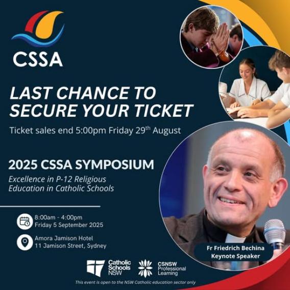 Last chance to register - CSSA 2025