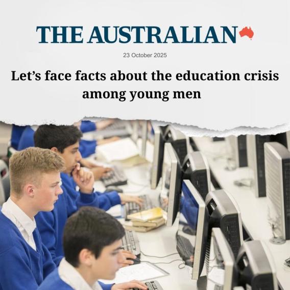 the Australian: Boys Education Crisis 