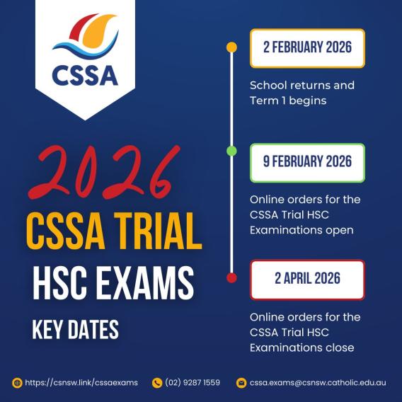 Key Dates CSSAexams 26