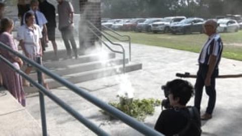 St Peters Smoking Ceremony